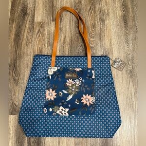 Matilda Jane Extra Credit Tote Weekender Beach Diaper BagLarge 16x16 Cottagecore